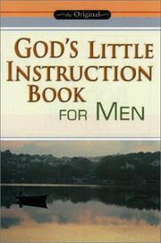 Cover of: God's Little Instruction Book for Men (God's Little Instruction Books)
