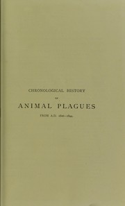 Cover of: Animal plagues : their history, nature and prevention : vol 2 by George Fleming