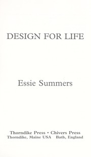 Cover of: Design for Life
