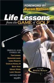 Cover of: Life Lessons from the Game of Golf