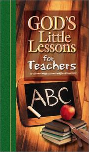 Cover of: God's Little Lessons for Teachers (God's Little Lessons on Life)