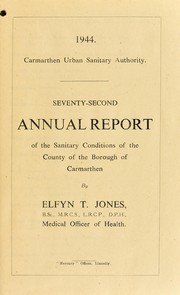 Cover of: [Report 1944]