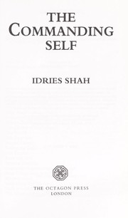 Cover of: The commanding self