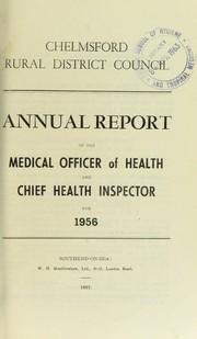 Cover of: [Report 1956]