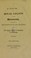 Cover of: A collection of royal grants and other documents, relative to the constitution and privileges of the Royal College of Surgeons of Edinburgh. MDV-MDCCCXIII