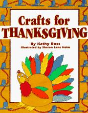 Cover of: Crafts For Thanksgiving | Kathy Ross