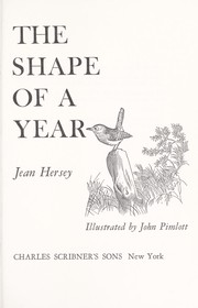 Cover of: The shape of a year by Jean Hersey