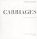 Cover of: Carriages.