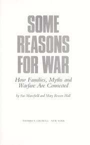 Cover of: Some reasons for war by Sue Mansfield