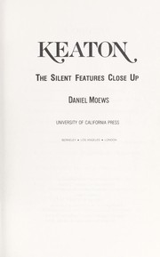 Cover of: Keaton | Daniel Moews