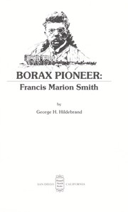 Cover of: Borax pioneer by George Herbert Hildebrand