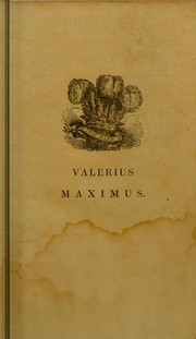 Cover of: Valerii Maximi Factorum dictorumque memorabilium libri novem