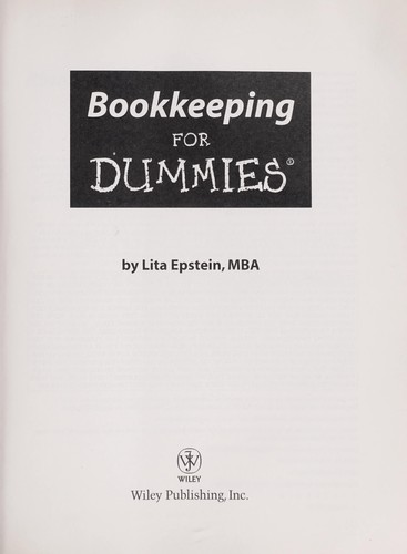 pdf bookkeeping for dummies