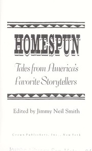Cover of: Homespun : tales from America's favorite storytellers by 