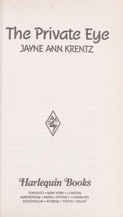 Cover of: The Private Eye by Jayne Ann Krentz