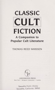 Cover of: Classic cult fiction: a companion to popular cult literature