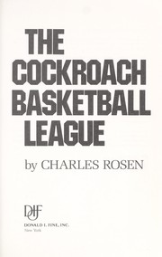 Cover of: The cockroach basketball league