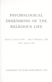 Cover of: Dimensions of authority in the religious life | Theological Institute for Local Superiors, University of Notre Dame.