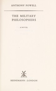 Cover of: The military philosophers: a novel by 