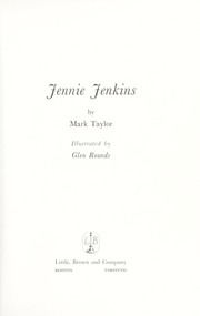 Cover of: Jennie Jenkins