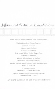 Cover of: Jefferson and the arts: an extended view