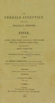 Cover of: Observations on the diseases incident to seamen, whether engaged in actual service, or retired from it in consequence of accidents, infirmities, or old age ...