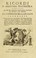 Cover of: Ricordi d'anatomia traumatica, pubblicati ad uso de' giovani chirurghi militari di terra e di marina