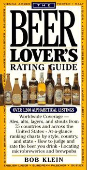 Cover of: The beer lover's rating guide by Klein, Robert