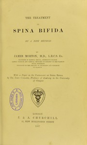 Cover of: The treatment of Spina Bifida by a new method