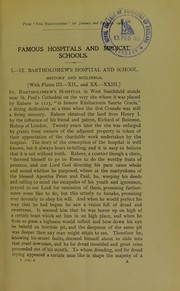 Cover of: St. Bartholomew's Hospital and School