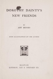 Cover of: Dorothy Dainty's new friends