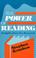 Cover of: The power of reading
