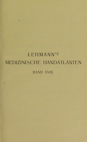 Cover of: Atlas der ©Þusserlich sichtbaren Erkrankungen des Auges by Otto Haab