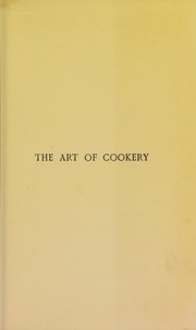 Cover of: The art of cookery past and present
