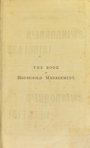Cover of: The book of household management by Mrs. Beeton