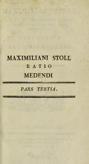 Cover of: Rationis medendi, in nosocomio practico Vindobonensi