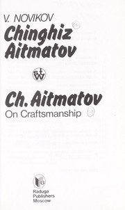 Cover of: Chinghiz Aitmatov