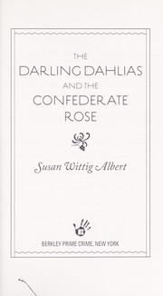 Cover of: The Darling Dahlias and the Confederate rose