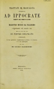 Cover of: Trattati di mascalc©Ưa