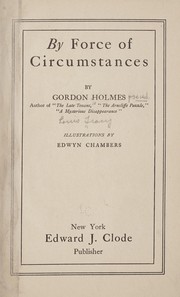 Cover of: By force of circumstances