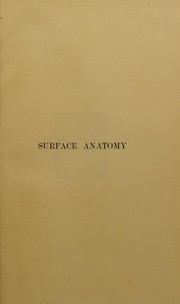 Cover of: Surface anatomy