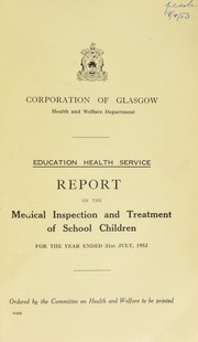 Cover of: [Report 1952]