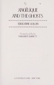 Cover of: Angélique and the ghosts by Anne Golon