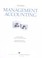 Cover of: Management accounting