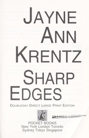 Cover of: Sharp edges | Jayne Ann Krentz