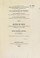 Cover of: Questions de th©·ses pr©♭sent©♭es et publiquement soutenues ©  la Facult©♭ de m©♭decine de Montpellier, le 20 ao© t 1838