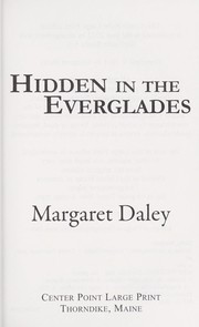 Cover of: Hidden in the Everglades