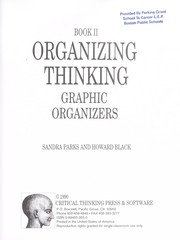 Cover of: Organizing thinking by Sandra Parks