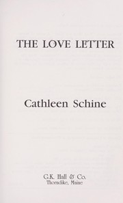 Cover of: The love letter