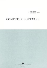 Cover of: Computer software. by 